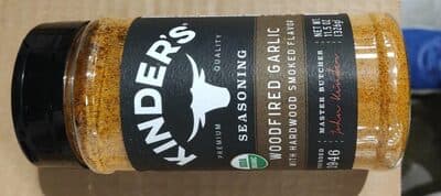 Kinder's Woodforest garlic Seasoning