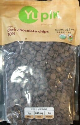 Organic Dark Chocolate Chips