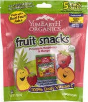Organic Fruit Snacks Tropical - Playful Pineapple, Razzmatazz Berry, Mango Tango