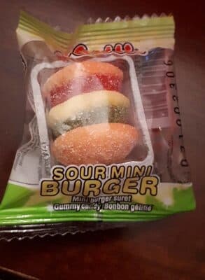Sour mini burger