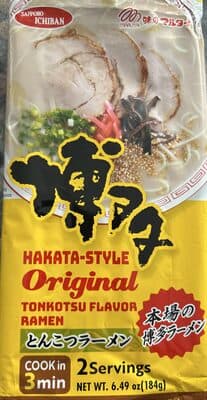 Hakata-Style Original Tonkotsu Flavor Ramen