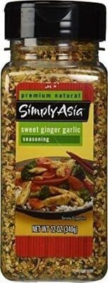 Sweet ginger garlic seasoning