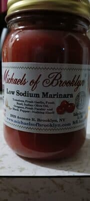 Low Sodium Marinara