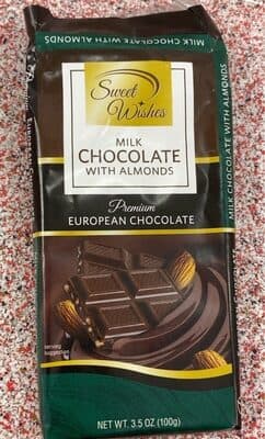 Milk Chocolate With Almonds, Almonds