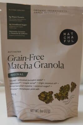 Activated Grain-Free Matcha Granola