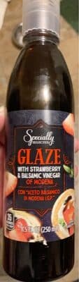 Glaze with Strawberry & Balsamic Vinegar of Modena