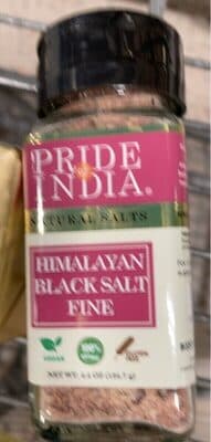 Himalayan black salt